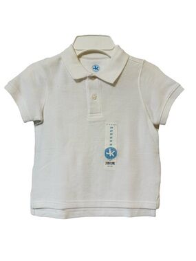 PRICE DROP NWT! J. Khaki Boys White Polo Collar Shirt - Size 3T